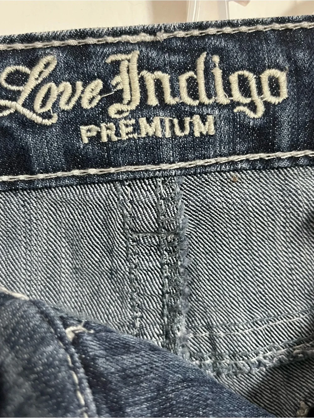 Love Indigo Women’s Dark Wash Bootcut Jeans - Picture 4 of 7
